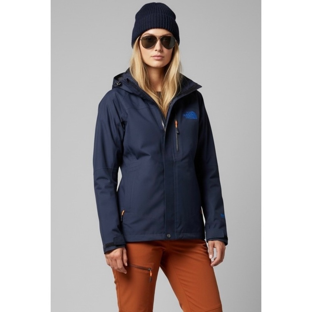 The North Face Gore-Tex ProShell Jacket Small Navy Blue Technical Hooded Shell